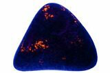 Polished Yooperlite Pebble - Highly Fluorescent! #177460-1